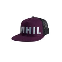 Cap 'NIHIL' Bordeaux Red