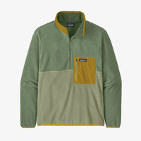 Men's Microdini 1/2-Zip Fleece Pullover (Salvia Green)