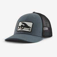 Flying Fish Lopro Trucker Hat - Flying Fish Fork: Plume Grey