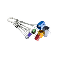 WIRED HEXENTRIC NUT SET  4- 10