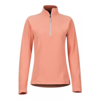 Rocklin Womens 1/2 Zip Coral
