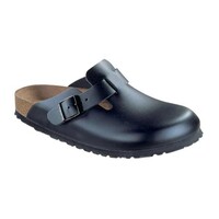 Boston Black Smooth Leather