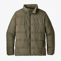 Men's Silent Down Jacket (Basin Green)