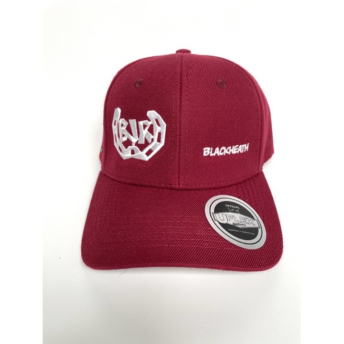 BJR Blackheath 6 Panel Cap - Burgundy