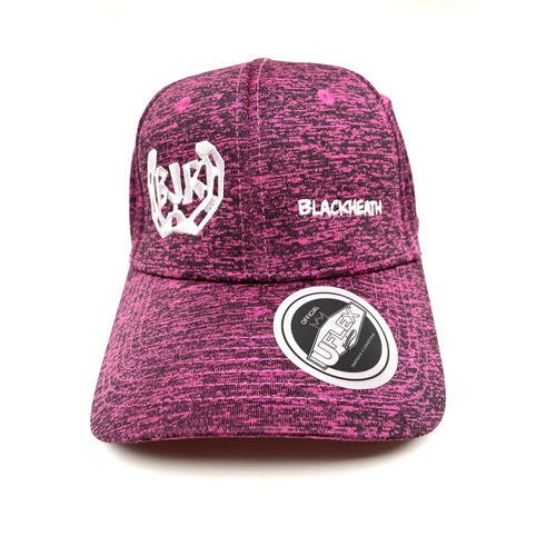 BJR Blackheath 6 Panel Cap - Active Pink Melange