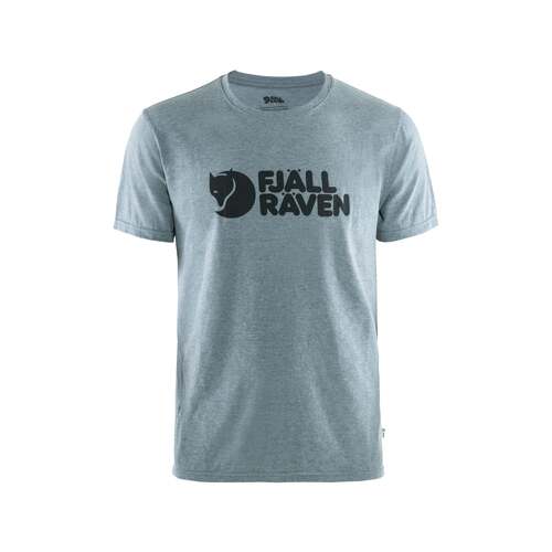 Logo T-shirt M Blue-Melange (Extra Large)