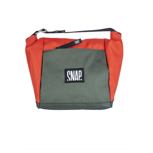 Big Chalk Bag Fleece [Colour: Grenadine & Dark Khaki]