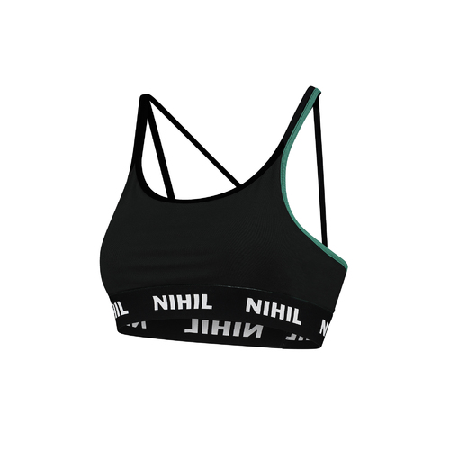 Nubia Sport Top  L,BLACK INK 
