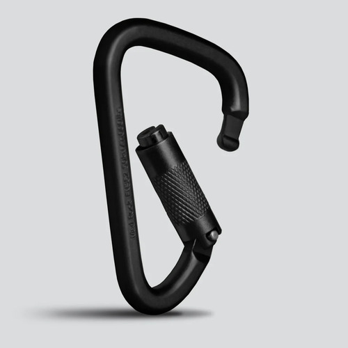 XL Steel Carabiner Autolock Black