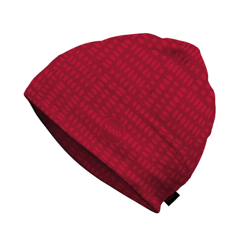Brushed Eco Beanie Patch Red L/XL